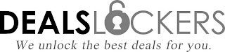 DEALS LOCKERS WE UNLOCK THE BEST DEALS FOR YOU. logo