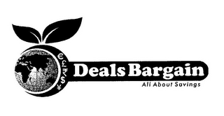 DEALSBARGAIN ALL ABOUT SAVINGS  £ $ ¥ logo