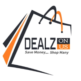 DEALZ ON US SAVE MONEY... SHOP MANY logo