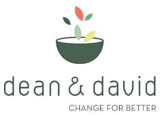 DEAN & DAVID CHANGE FOR BETTER logo
