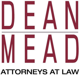 DEAN MEAD ATTORNEYS AT LAW logo