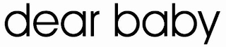 DEAR BABY logo