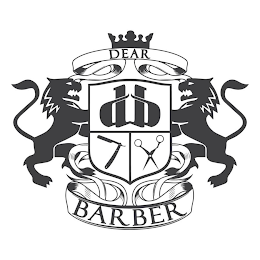 DEAR D B BARBER logo