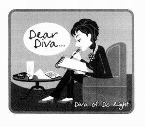 DEAR DIVA... DIVA OF DO RIGHT logo