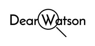 DEAR WATSON logo