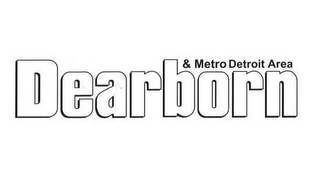 DEARBORN & METRO DETROIT AREA logo