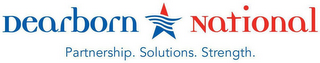 DEARBORN NATIONAL PARTNERSHIP. SOLUTIONS. STRENGTH. logo