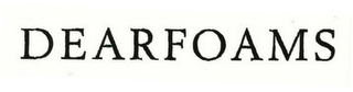 DEARFOAMS logo