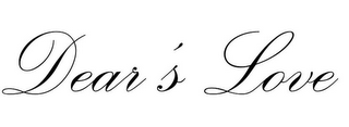DEAR'S LOVE logo