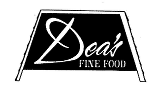DEA'S FINE FOOD logo