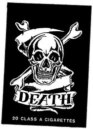 DEATH 20 CLASS A CIGARETTES logo