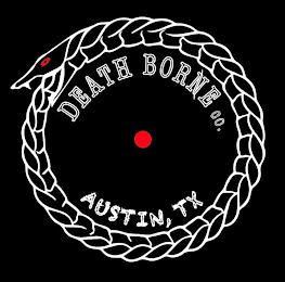DEATH BORNE CO. AUSTIN, TX logo