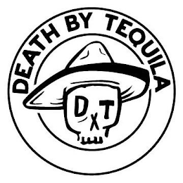 DEATH BY TEQUILA DXT logo
