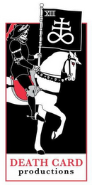 DEATH CARD PRODUCTIONS XIII logo
