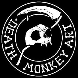 DEATH MONKEY ART logo