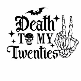 DEATH TO MY TWENTIES logo