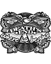 DEATH'S END WHERE LIFE BEGINS logo