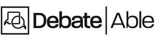 DEBATE ABLE logo