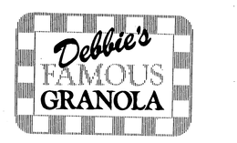 DEBBIE'S FAMOUS GRANOLA logo