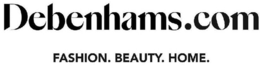 DEBENHAMS.COM FASHION. BEAUTY. HOME. logo