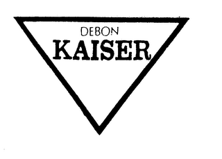 DEBON KAISER logo