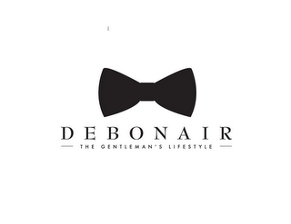 DEBONAIR - THE GENTLEMAN'S LIFESTYLE - logo