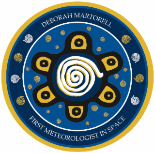 DEBORAH MARTORELL FIRST METEOROLOGIST IN SPACE logo