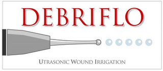 DEBRIFLO ULRASONIC WOUND IRRIGATION logo