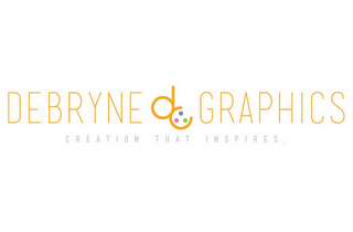 DEBRYNE DB GRAPHICS CREATION THAT INSPIRES logo
