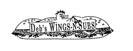 DEB'S WINGS-N-SUBS logo