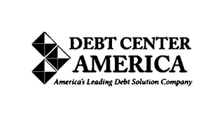 DEBT CENTER AMERICA AMERICA'S LEADING DEBT SOLUTION COMPANY logo