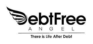 DEBT FREE ANGEL THERE IS LIFE AFTER DEBT logo