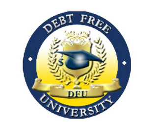 DEBT FREE UNIVERSITY DFU logo
