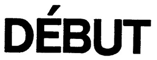 DEBUT logo