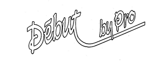 DEBUT BY PRO logo
