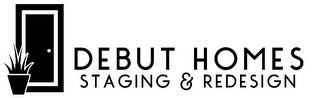 DEBUT HOMES STAGING & REDESIGN logo