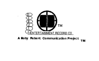 DEBUTZ ENTERTAINMENT RECORD CO A BABY ROBER COMMUNICATION PROJECT logo