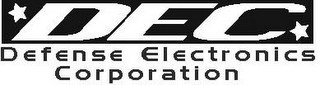 DEC DEFENSE ELECTRONICS CORPORATION logo