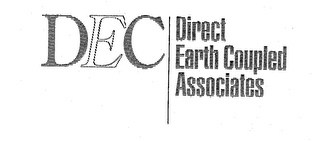 DEC DIRECT EARTH COUPLED ASSOCIATES logo
