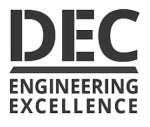 DEC ENGINEERING EXCELLENCE logo