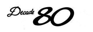 DECADE 80 logo