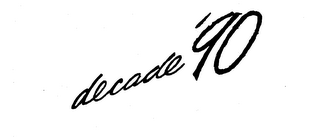DECADE '90 logo