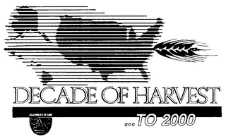 DECADE OF HARVEST TO 2000 ASSEMBLIES OF GOD AG logo
