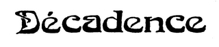 DECADENCE logo