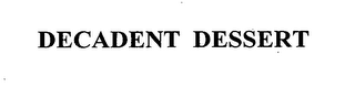 DECADENT DESSERT logo