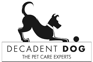 DECADENT DOG THE PET CARE EXPERTS logo