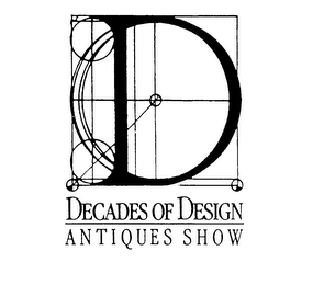 DECADES OF DESIGN ANTIQUES SHOW D logo
