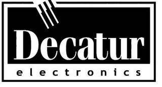 DECATUR ELECTRONICS logo