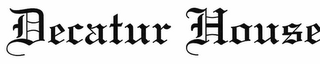 DECATUR HOUSE logo