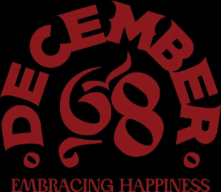 DECEMBER 68 EMBRACING HAPPINESS logo